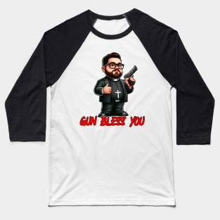 Gun Bless You Baseball T-Shirt